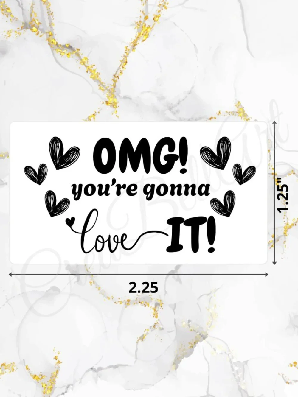 100 Thank you Stickers for Packaging | Small Business Labels